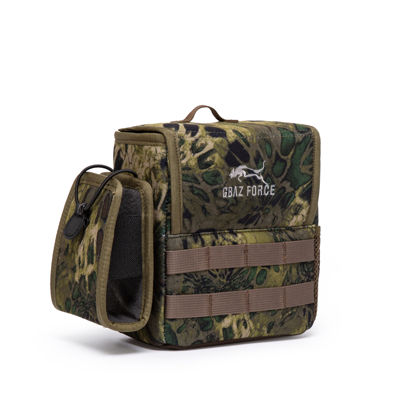 Harnais de sac binoculaire silencieux à contrôle magnétique (camouflage)